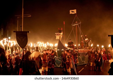 Lerwick/ Scotland-01/11/2019 Photo From Up Helly Aa Festivals In Scotland