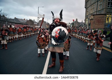 Lerwick/ Scotland-01/11/2019 Photo From Up Helly Aa Festivals In Scotland