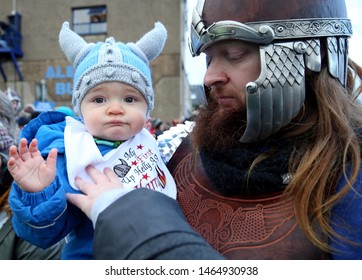 Lerwick/ Scotland-01/11/2019 Photo From Up Helly Aa Festivals In Scotland