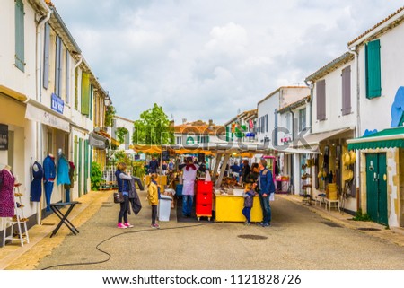 les portes en re france may stock photo edit now 1121828726