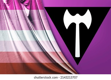 Lesbian Flag. April 26  Lesbian Visibility Day