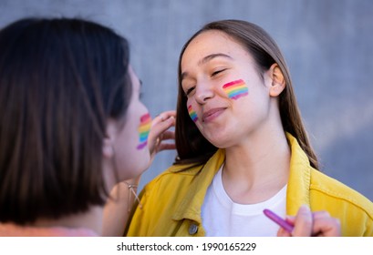 Lesbian Girls Having Fun