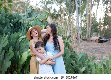 Lesbian Mothers With A Boy