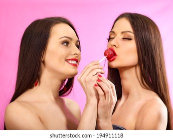 Lesbian Erotic Kissing