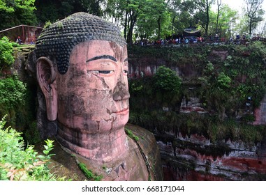 Leshan Giant Buddha. Sichuan Province, China