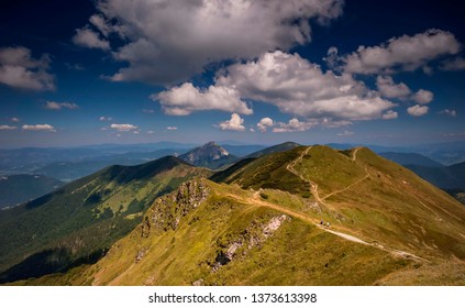 The Lesser Fatra (Malá Fatra) In Slovakia