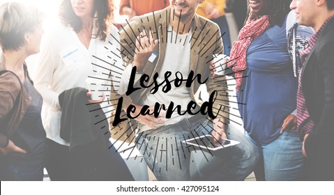 Lesson Learned Educate Learn Knowledge Education Learning Concept