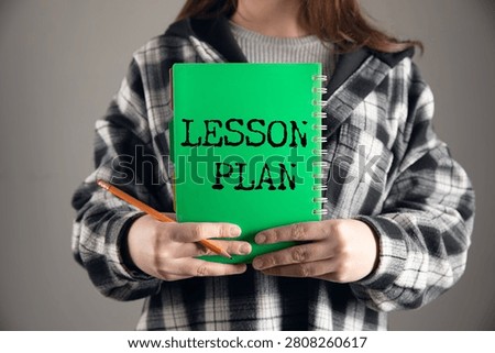 Lesson Plan. Word on a sheet 