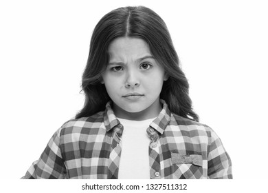 Let Me Think. Girl Doubtful Face Suspect Your. Child Has Doubts. Girl Casual Outfit Thoughtful Face Has Serious Doubts. Kid Not Sure About. Feel Doubtful And Non Confident. Take Minute To Think.