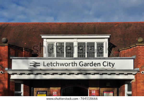 Letchworth Hertfordshireuk November 25 2017 Name Stock Photo Edit