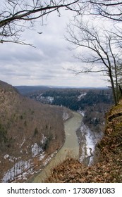 Letchworth State Park In Upstate New York In Winter