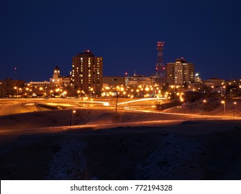 Lethbridge City At Night