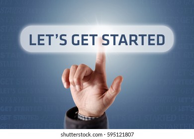 Let's Get Started - Touch Screen Concept