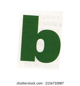 Letter B Magazine Cut Out Font Foto Stock 2156710105 | Shutterstock