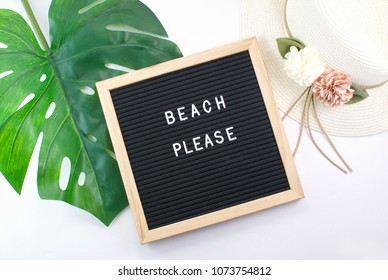 Letter Board and Summer Accessories 