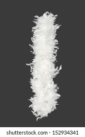 Letter I of feather boa alphabet - Shutterstock ID 152934341
