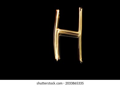 Letter H  Light