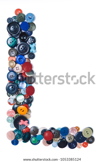 letter buttons for sewing