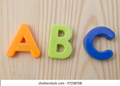 Letter Magnets B C Closeup On Stock Photo 97238708 | Shutterstock