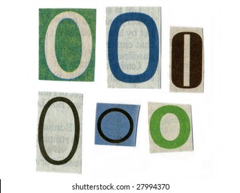 Cut From Letter Newsprint O Images Stock Photos Vectors Shutterstock