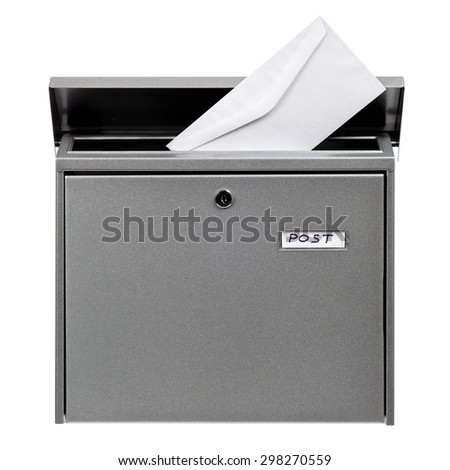 Letter in postbox