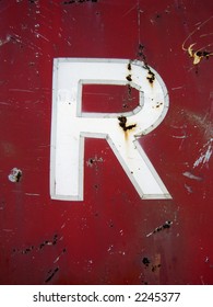 letter R