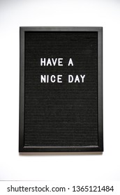 Letterboard Black With White Plastic Letters Letter Board Quote