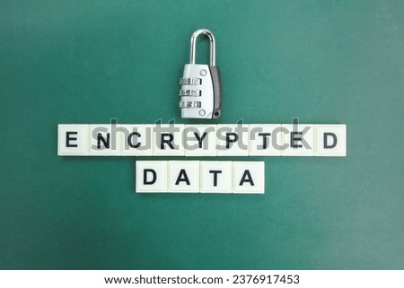 letters of the alphabet with encrypted data words. the concept of encrypted data or protected data