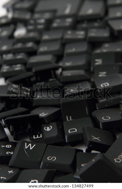 letters - alphabet, numbers,  keyboard keys\
combined in a single\
image
