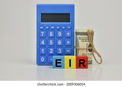 The Letters E, I And R Are Abbreviations For Effective Interest Rate.