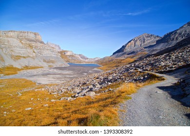 Leukerbad Village In Valais Switzerland