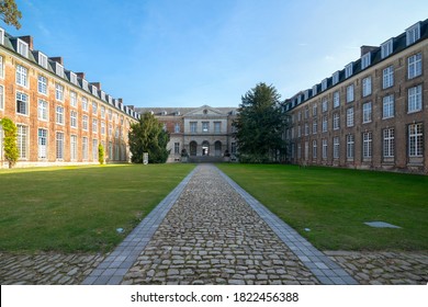 Leuven, Belgium / 10.15.2016 : Faculty Of Law - KU Leuven, College De Valk (The College of the Falcon), The Katholieke Universiteit Leuven (Catholic University of Leuven)