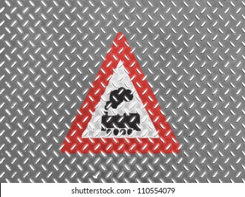 Level Crossing Without Barrier Gate Ahead Bilder Stockfoton Och Vektorer Med Shutterstock