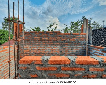 A level house under construction  - Shutterstock ID 2299648151