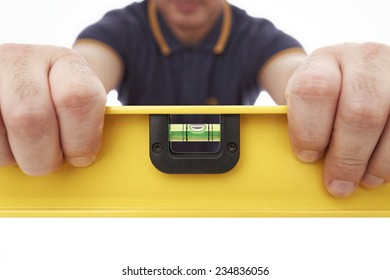 Leveling Trying Keep Level Stock Photo 2698239 | Shutterstock