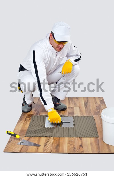 Level Tool On Cement Floor Stock Photo Edit Now 156628751