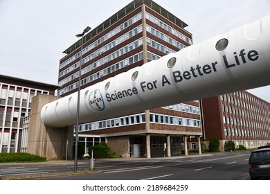 Leverkusen, North Rhine-Westphalia, Germany - June 4, 2022: ChemPark Of Bayer AG In Leverkusen, Germany - Bayer Is A German Multinational Pharmaceutical And Life Science Company