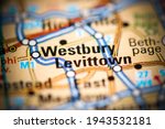 Levittown. New York. USA on a geography map