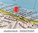 Levittown, Puerto Rico marked by a red map tack. Levittown is a neighborhood in Toa Baja, PR.
