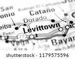 Levittown. Puerto Rico on a map