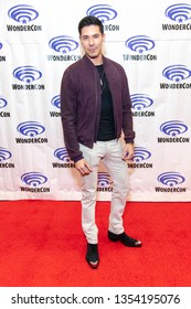 Lewis Tan Attends 2019 WonderCon - AMC's 