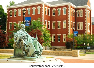 Lexington, KY, USA June 24 A statue of James Kennedy Patterson sits on the campus of the University of Kentucky in Lexington,.  Patterson was the first President of the University