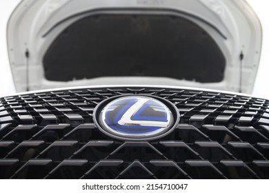 Lexus Logo On The Car. (May 6, 2022. Uzhhorod, Ukraine)