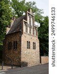 The Liberei, also called Liberey or Andreana, in Braunschweig is considered the oldest free-standing library building north of the Alps. Built between 1412 and 1422. Germany.