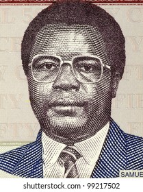 LIBERIA - CIRCA 2009: Samuel Doe (1951-1990) On 50 Dollars 2009 Banknote From Liberia. 21st President Of Liberia.