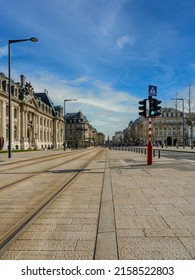 Liberty Avenue In The Gare Quarter Of Luxembourg City