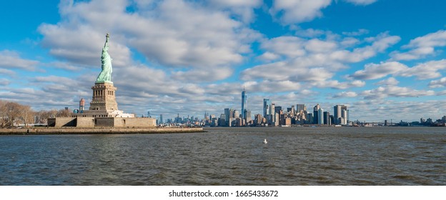 Liberty Island, New York, Hiver 2018