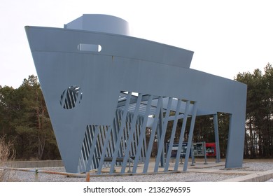 Liberty Ship Memorial At Bug Light Park, South Portland, ME