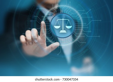 Libra Scales Attorney At Law Business Legal Lawyer Internet Technology.