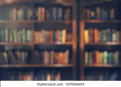 Library - Blurred Background
